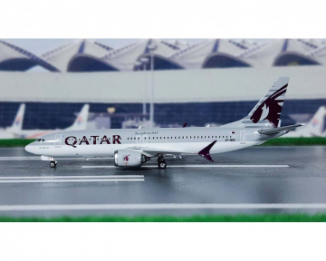 Qatar B737 MAX8 A7-BSC 1:400 Scale Phoenix PH11814