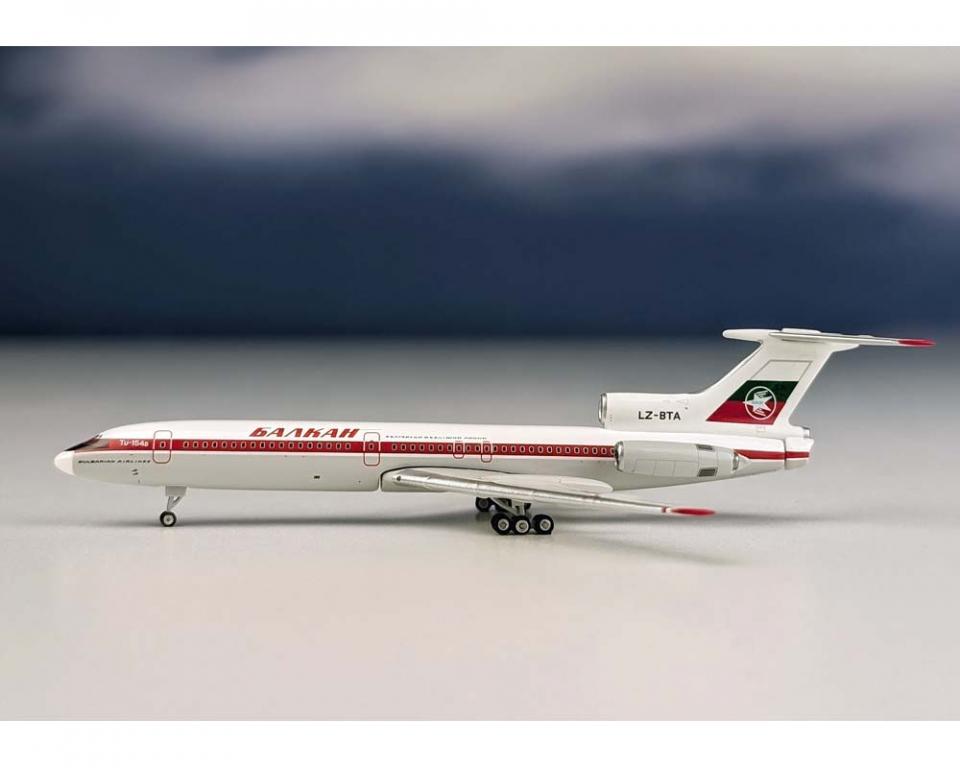 www.JetCollector.com: Balkan TU-154B LZ-BTA 1:400 Scale Phoenix