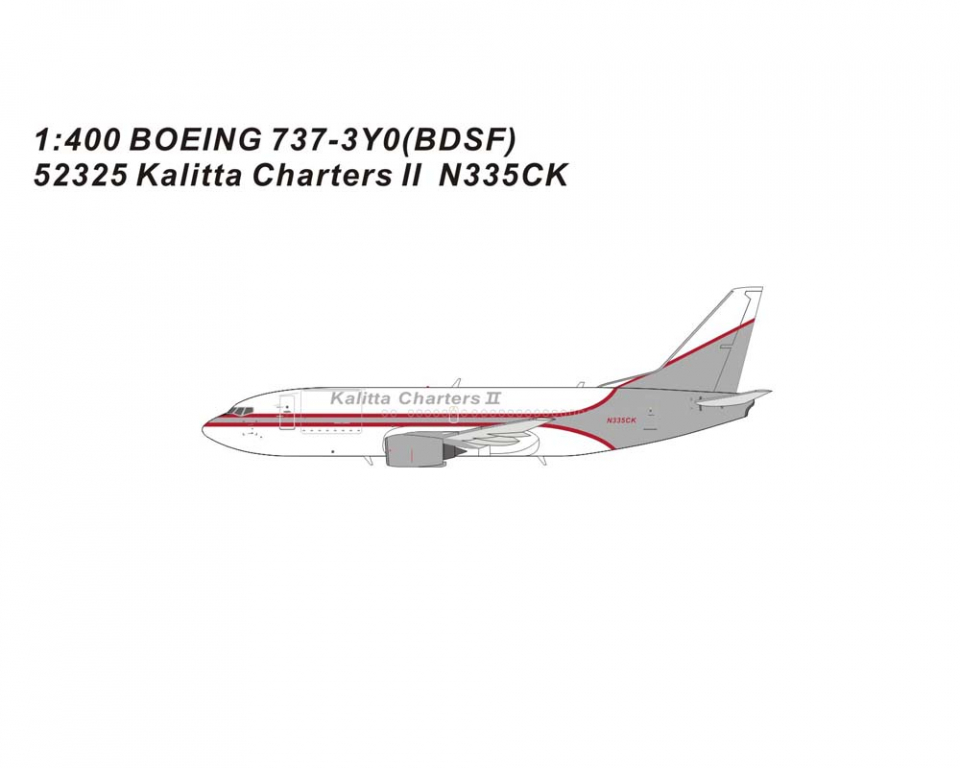 www.JetCollector.com: Kalitta Charters II B737-300 (BDSF) N335CK 1