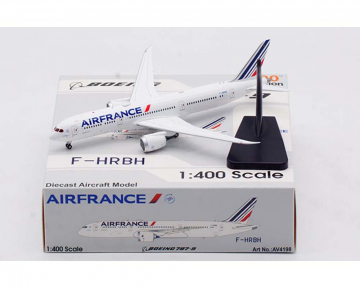 Air France B787-9 F-HRBH detachable gear, w/stand 1:400 Scale Aviation400 AV4198
