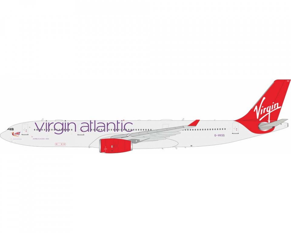 www.JetCollector.com: Virgin Atlantic A330-300 w/stand G-VKSS 1