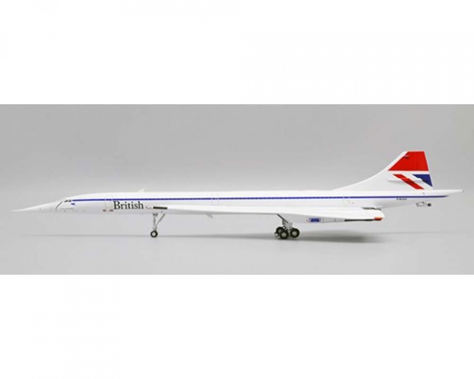 www.JetCollector.com: British Concorde w/stand G-BOAD 1:200 Scale