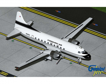 Conquest Air Cargo C-131F Samaritan N342GS 1:200 Scale Geminijets G2QAI1289