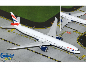 British Airways B777-300ER Flaps G-STBH 1:400 Scale Geminijets GJBAW2118F