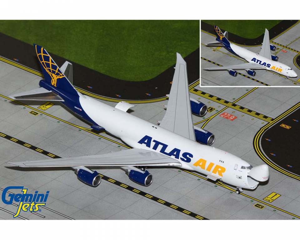 www.JetCollector.com: Atlas Air B747-8F Final Boeing 747