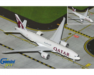 Qatar Cargo B777LRF Interactive A7-BFT 1:400 Scale Geminijets GJQAC2145