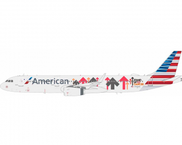 American Airlines “Stand Up To Cancer” A321 N162AA 1:200 Scale Inflight IF321AA0124