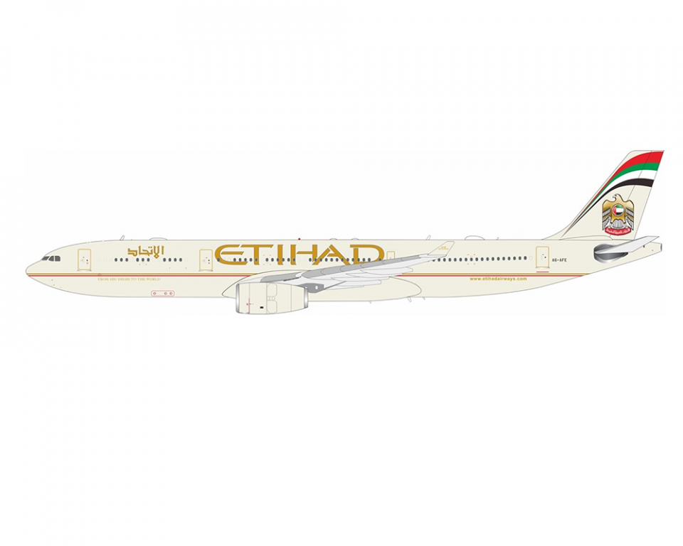 www.JetCollector.com: Etihad A330-300 w/stand A6-AFE 1:200 Scale