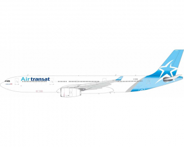 Air Transat A330-300 New Colors, w/stand C-GTSD 1:200 Scale Inflight IF333TS0124