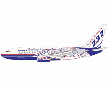 Boeing B737-700 House colors, w/stand N1791B 1:200 Scale Inflight IF737791B