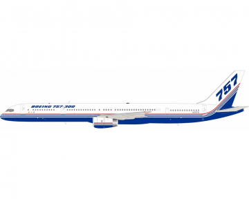 Boeing B757-300 House Colors, w/stand N757X 1:200 Scale Inflight IF753757X