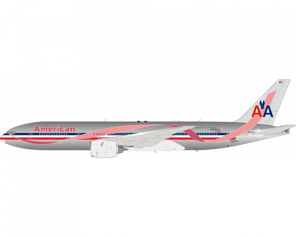 www.JetCollector.com: American Airlines B777-200ER w/stand N759AN