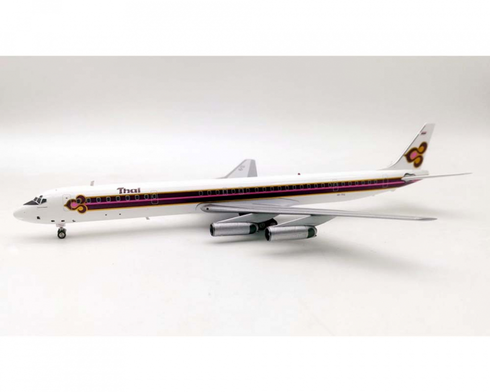 www.JetCollector.com: Thai Airways DC-8-63 Ltd, w/stand HS-TGZ 1