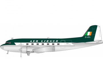 Aer Lingus DC3 w/stand EI-AFA 1:200 Scale Inflight IFDC3EI0224