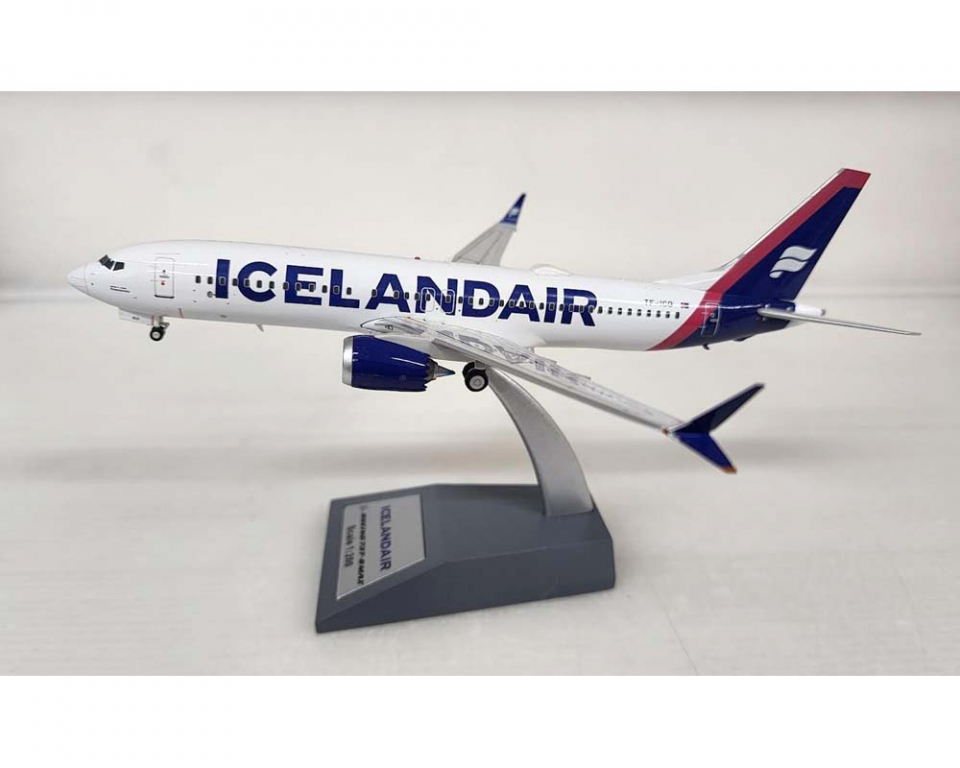 www.JetCollector.com: Icelandair B737 MAX8 w/stand TF-ICO 1:200