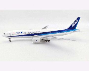 ANA - All Nippon B777-200ER w/stand JA744A 1:200 Scale JFox JF-777-2-003