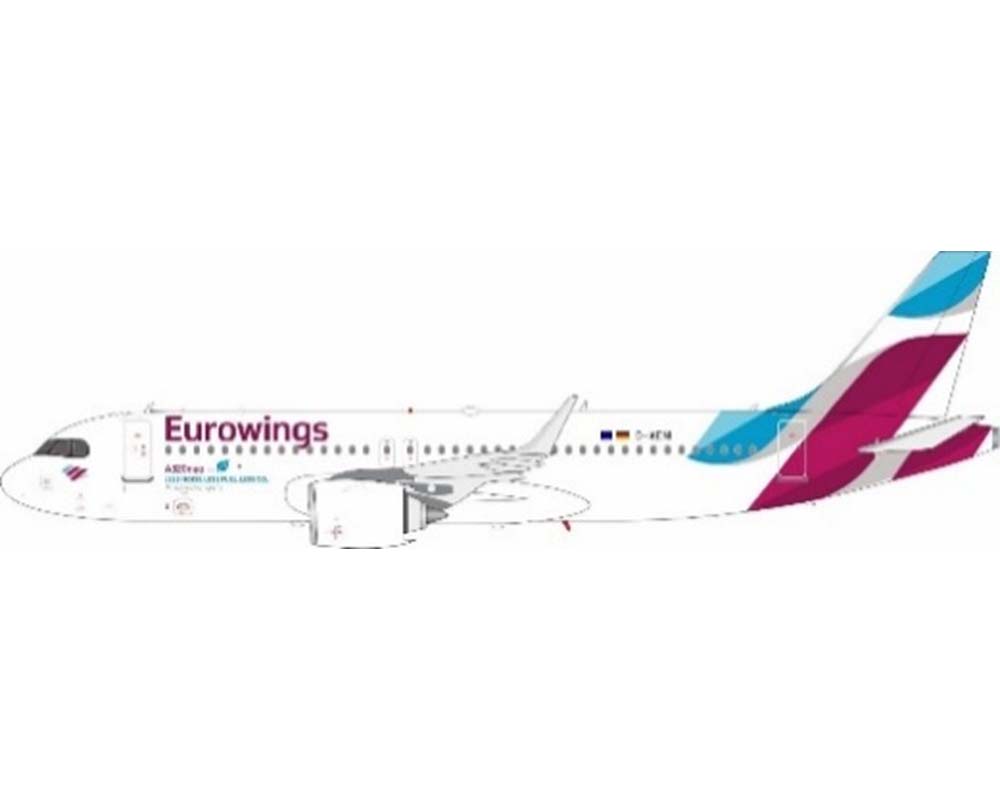 www.JetCollector.com: Eurowings A320 w/stand D-AENI 1:200 Scale