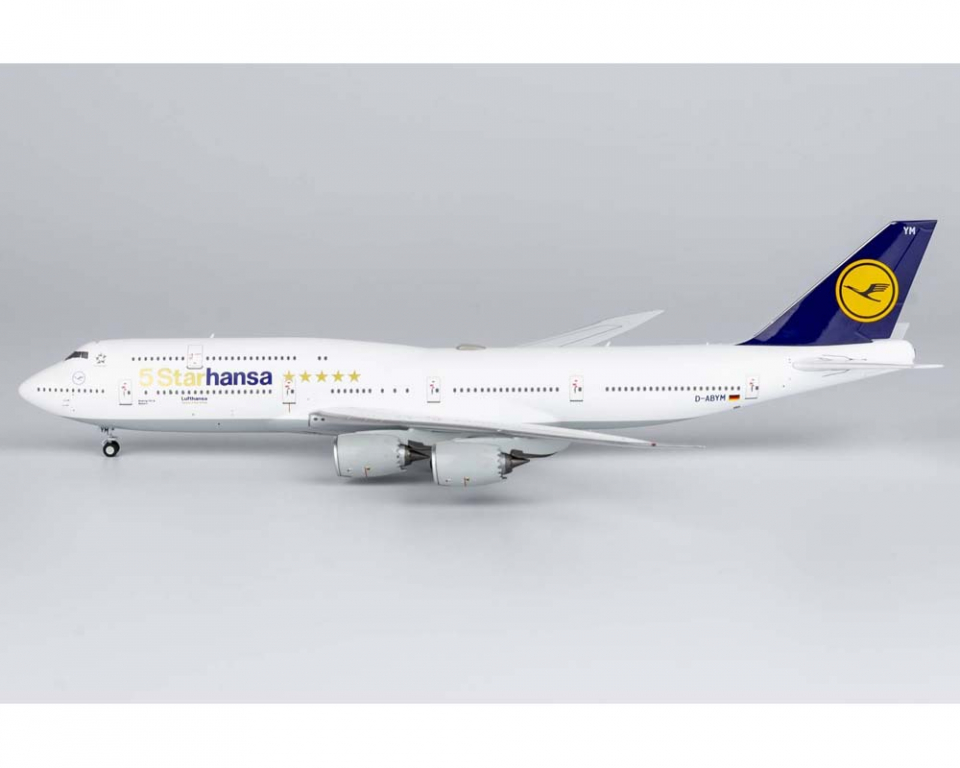 www.JetCollector.com: Lufthansa B747-8I 5 Starhansa D-ABYM 1:400