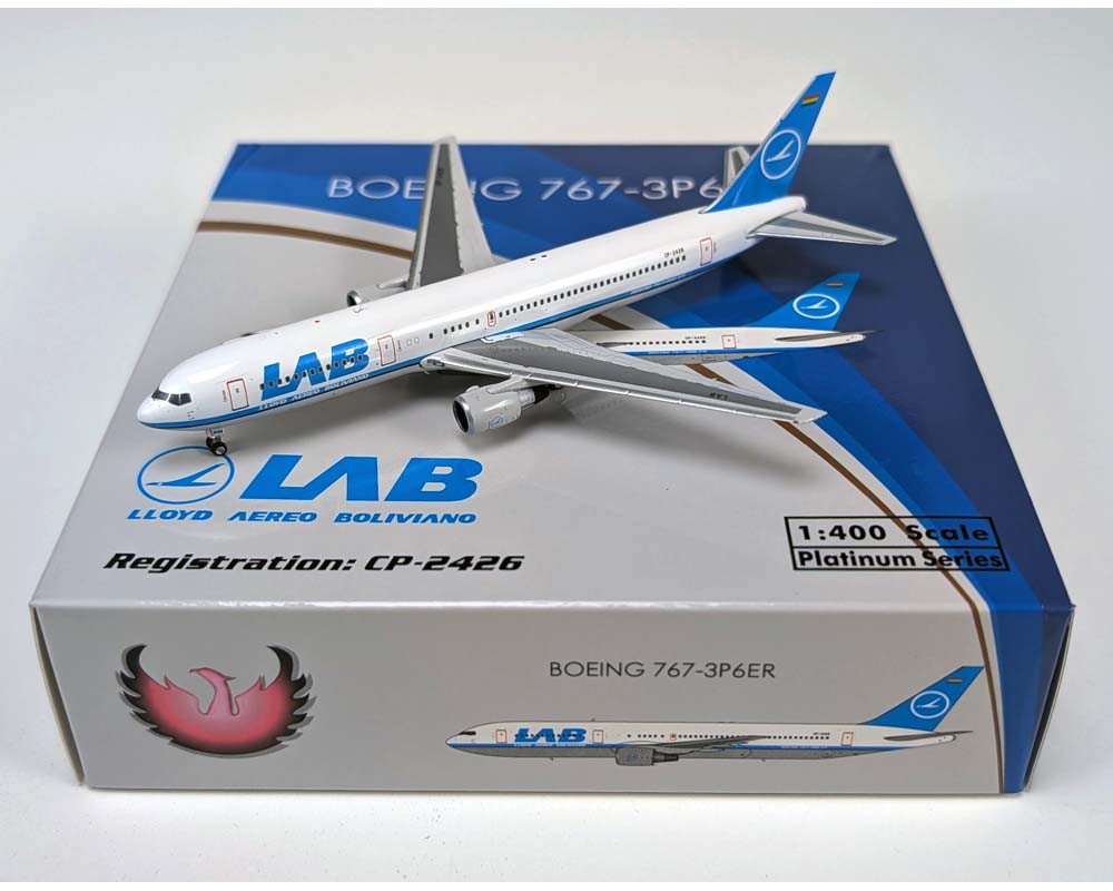 www.JetCollector.com: Lab Bolivia B767-300ER CP-2426 1:400 Scale