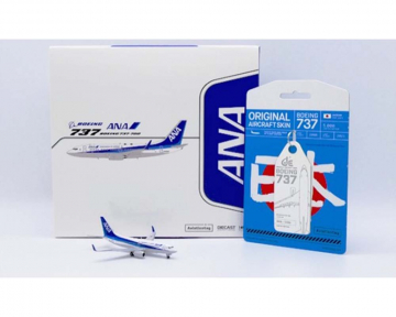 ANA - All Nippon B737-700 w/ limited edition tag JA02AN 1:400 Scale JC Wings SA4012