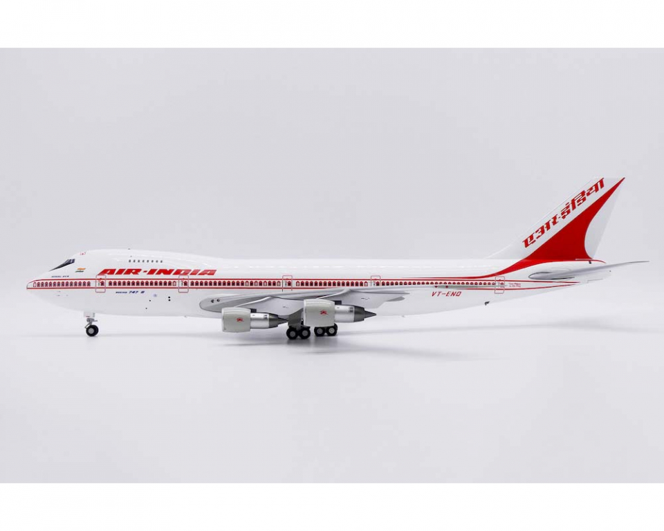 JC WINGS エアインディア 747-200 VT-ENQ　プラモデル　模型 www.JetCollector.com: Air India B747-200 w/stand VT-ENG 1:200
