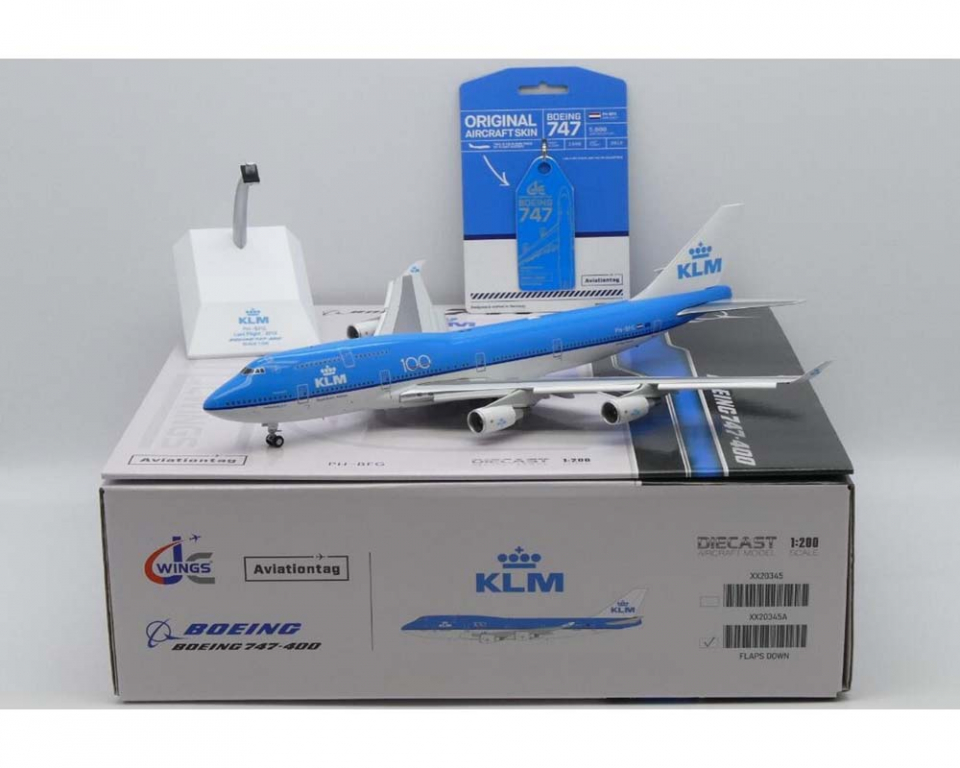 www.JetCollector.com: KLM B747-400 