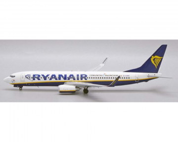 Ryanair B737-800 "Comunitat Valenciana", w/Stand EI-DWE 1:200 Scale JC Wings XX2491