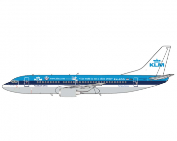 KLM B737-300 The world is just a clik away PH-BDD 1:400 Scale JC Wings XX4996