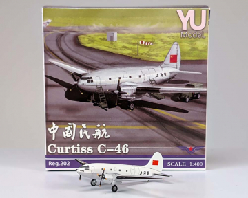 CAAC Civil Aviation Authority C-46 47 B-202 1:400 Scale YU Models YU47001