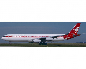 Air Lanka A340-300 4R-ADA detachable gear, w/stand 1:400 Scale Aviation400 AV4321