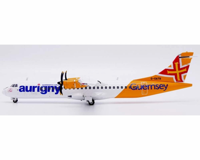 www.JetCollector.com: Aurigny Air Services ATR-600 w/stand G-OATR