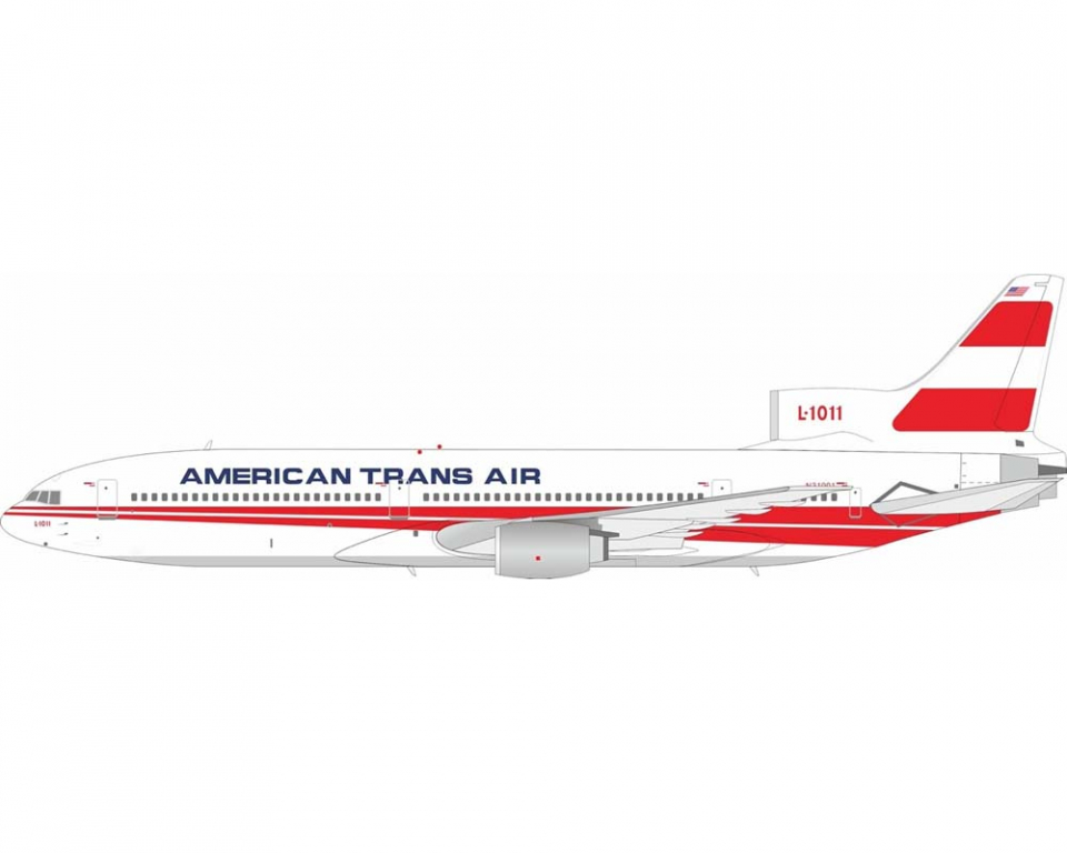 www.JetCollector.com: American Transair L1011 w/stand N31001 1:200