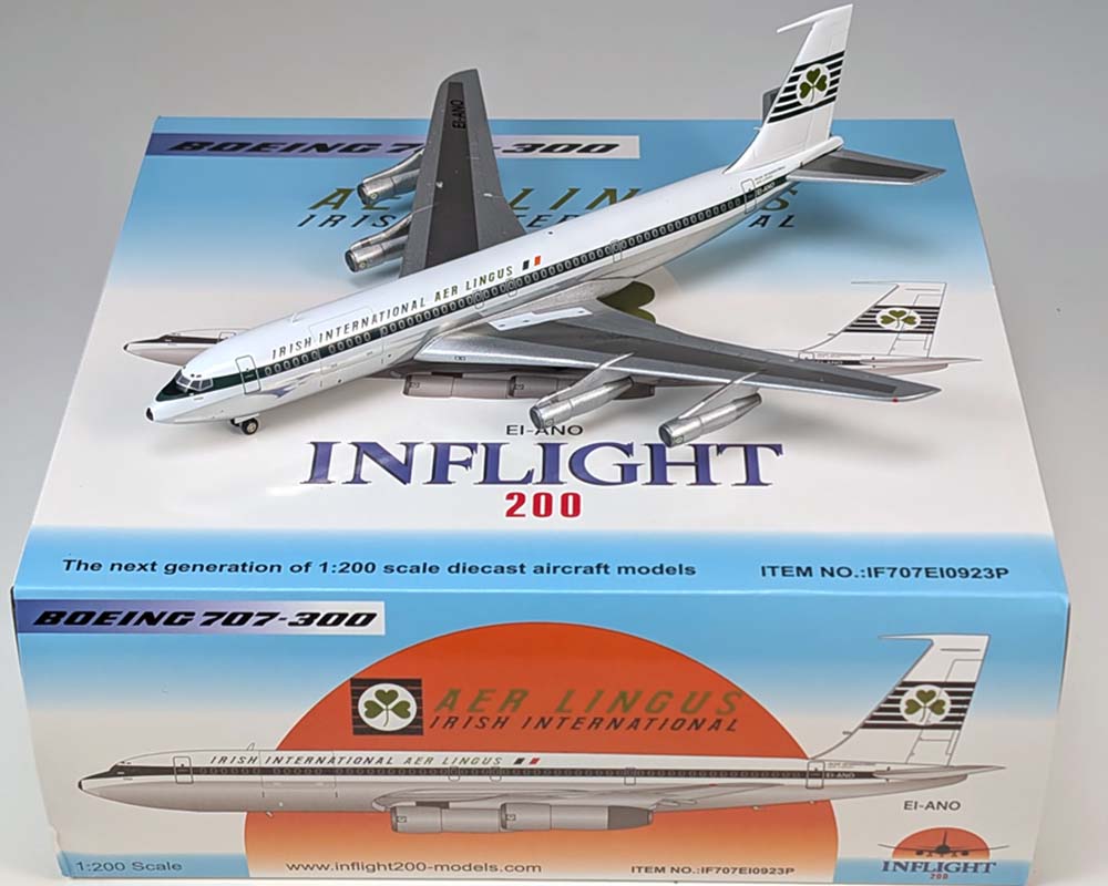 www.JetCollector.com: Aer Lingus B707-348 w/stand EI-ANO 1:200