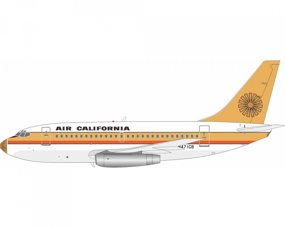 www.JetCollector.com: Air California B737-159 w/stand N471GB 1:200