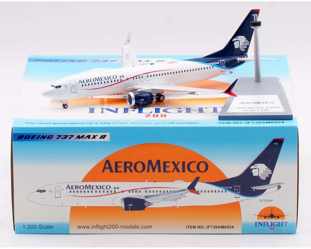 インフライト200 AERO MEXICO B737 MAX8 N759AM IF738AM0924.jpg