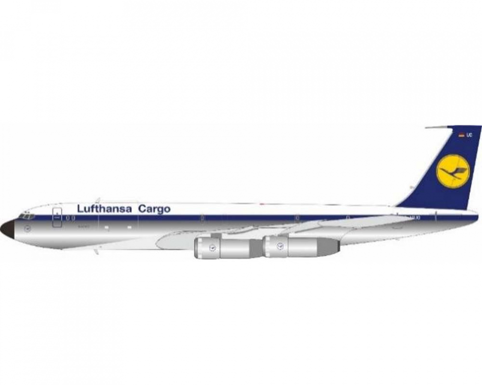 www.JetCollector.com: Lufthansa Cargo B707-220C w/stand D-ABUO 1