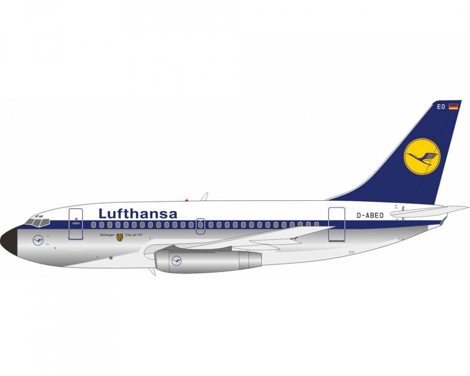 www.JetCollector.com: Lufthansa B737-100 