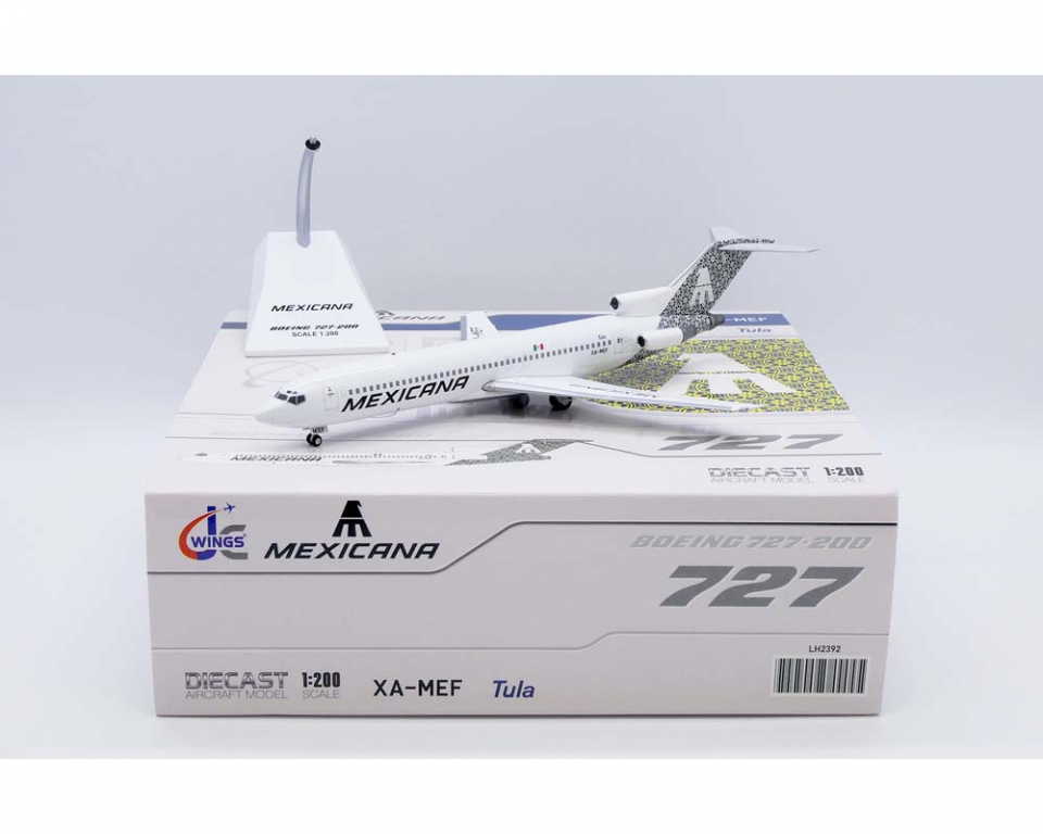 www.JetCollector.com: Mexicana B727-200 