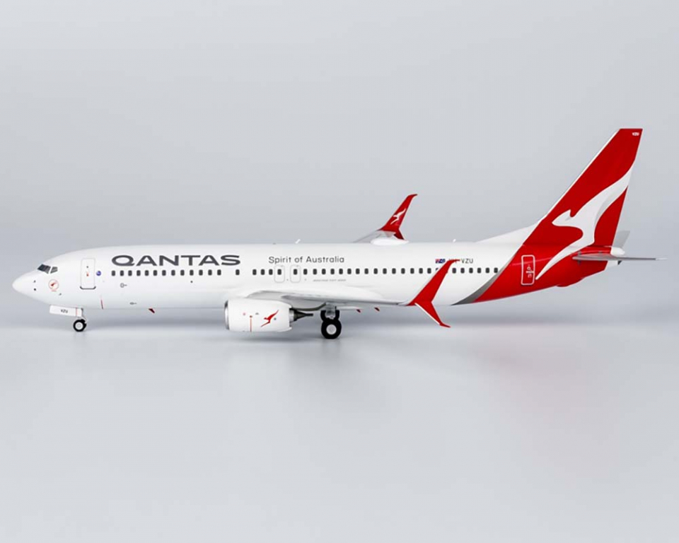 カンタス航空 737-800 VH-VXT 1/200 www.JetCollector.com: Qantas B737-800 with scimitar winglets, new