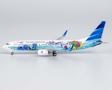 Garuda B737-800 Pikcachu Jet GA #1 PK-GMU 1:400 Scale NG58229
