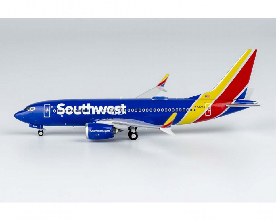 サウスウエスト航空 737 MAX 7 N7207Z 1/400 www.JetCollector.com: Southwest B737 MAX7 N7207Z 1:400 Scale NG87002