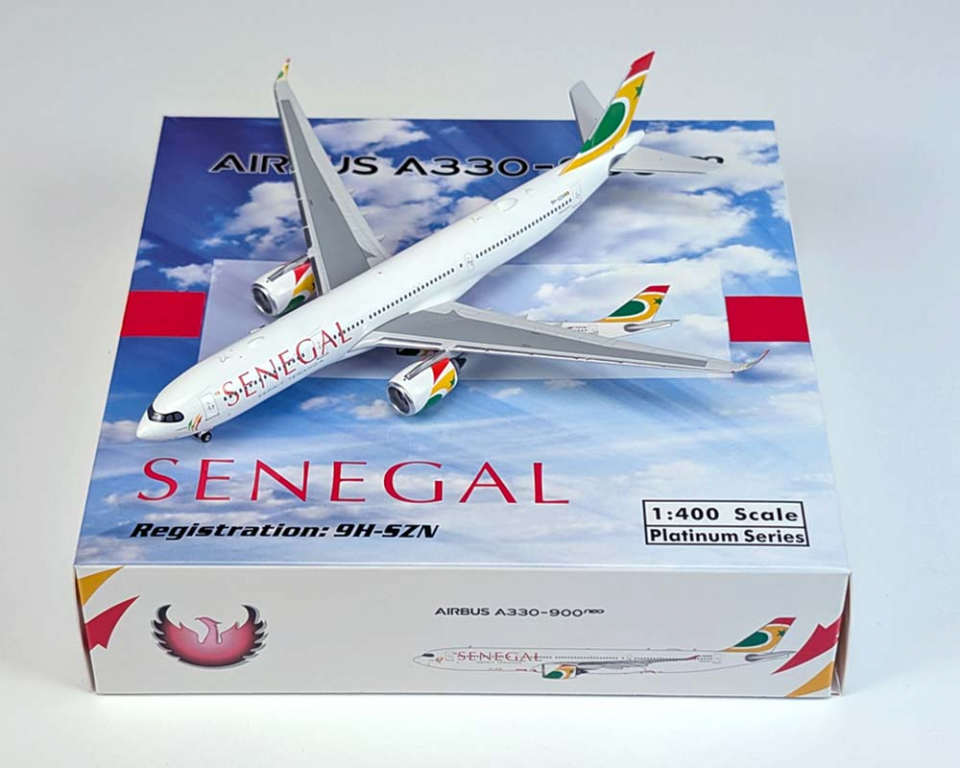 www.JetCollector.com: Air Senegal A330-900neo 9H-SZN 1:400 Scale