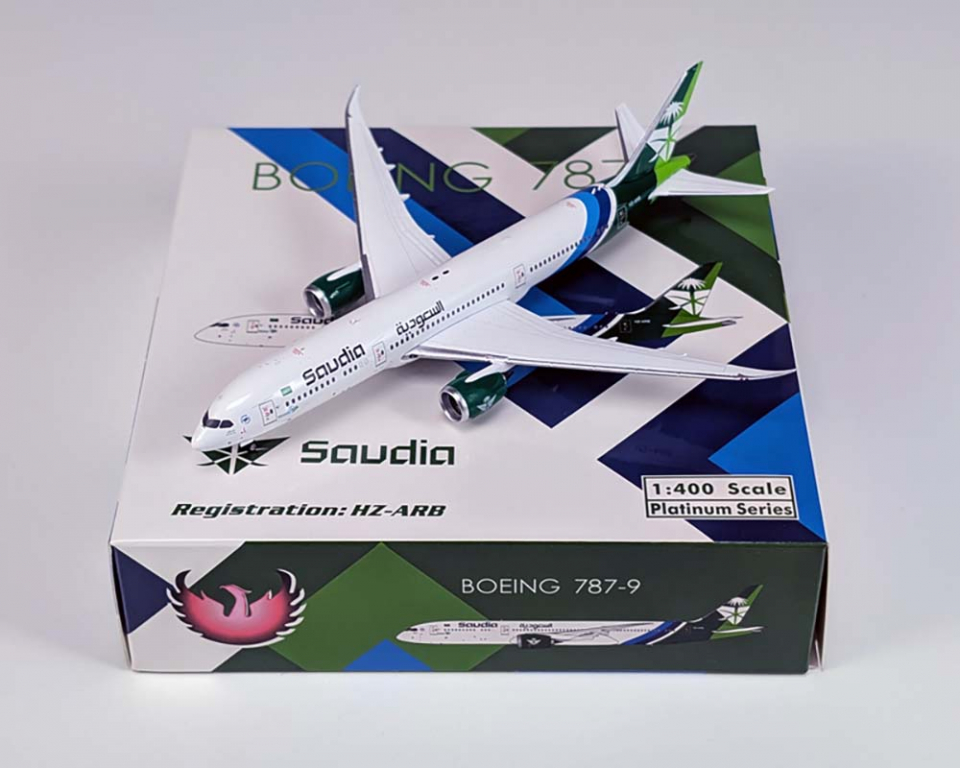 www.JetCollector.com: Saudi Arabian B787-9 HZ-ARB 1:400 Scale