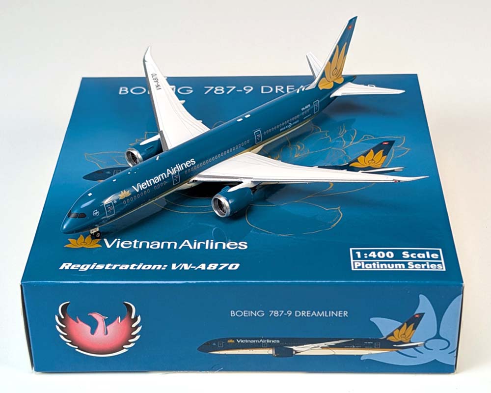www.JetCollector.com: Vietnam Airlines B787-9 VN-A870 1:400 Scale