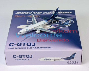 Air Transat B737-800WL C-GTQJ 1:400 Scale Panda Models PM52321
