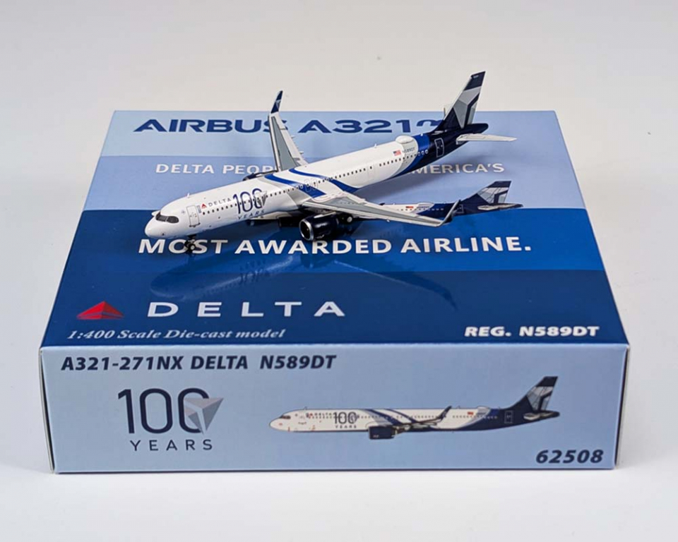 www.JetCollector.com: Delta Airlines 100yrs A321 N589DT 1:400