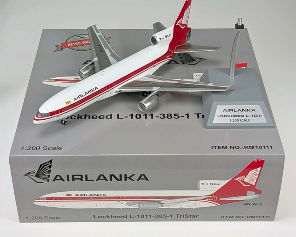 www.JetCollector.com: Air Lanka L1011-385-1 w/stand 4R-ALE 1:200