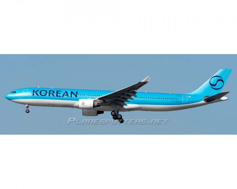 大韓航空 A330-300 HL8025 1/400 www.JetCollector.com: Korean Air A330-300 n/c HL8025 1:400 Scale