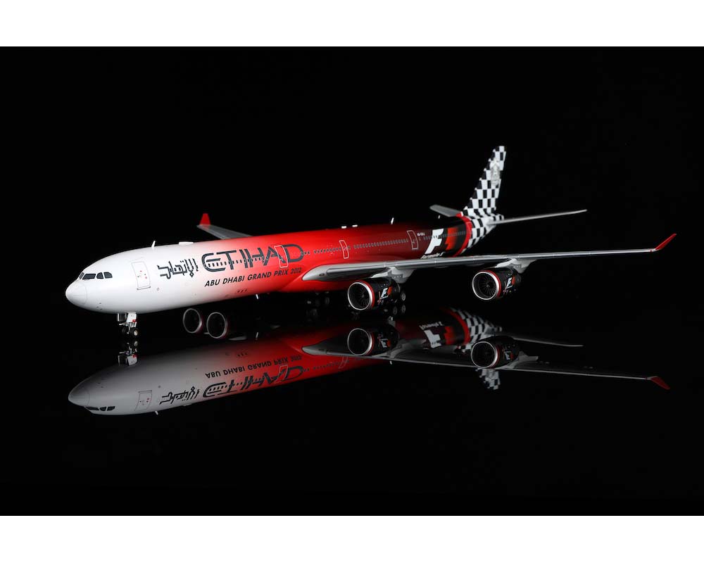 www.JetCollector.com: Etihad A340-600 2012 F1, w/stand A6-EHJ 1