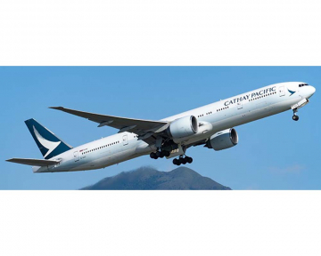 Misc B777-300ER B-KQZ detachable gear, w/stand 1:400 Scale Whitebox WB4047